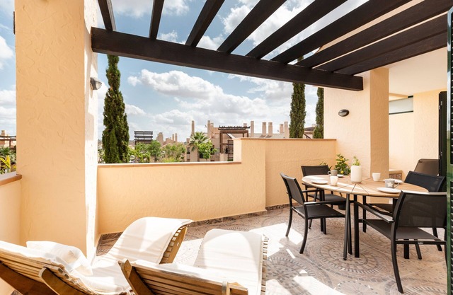 Appartement "El Oasis Martinica 8 1A" avec piscine partagée, Wi-Fi et climatisation