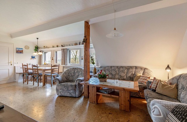 Appartement "Emil Nolde" avec terrasse privée, jardin partagé et Wi-Fi