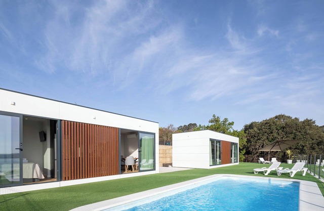Appartement "Bungalow 1" avec vue sur la mer, Wi-Fi et climatisation