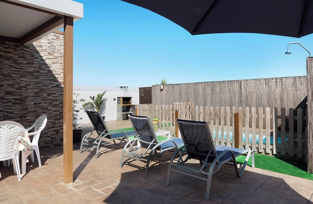 Appartement "Currimar" avec piscine privée, Wi-Fi et climatisation