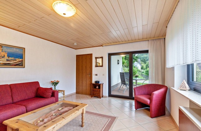 Appartement 'Ferienwohnung Klug' avec terrasse privée, jardin partagé et Wi-Fi