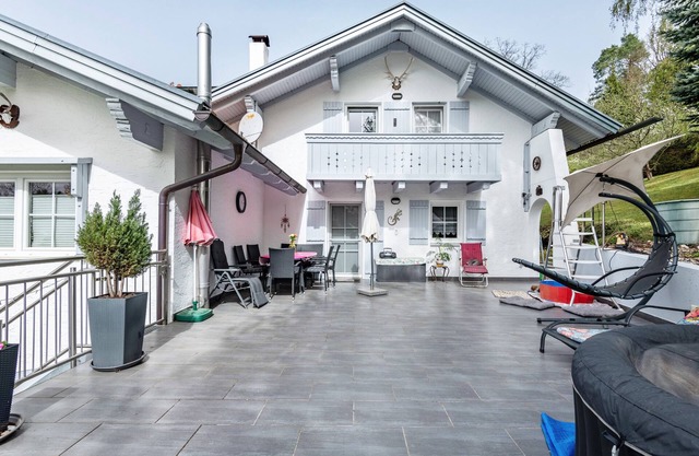 Appartement 'Ferienwohnung Plötz' avec jardin partagé, balcon et Wi-Fi