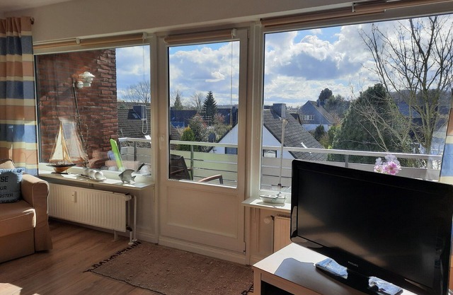 Appartement 'Ferienwohnung Oelstorf' avec balcon et Wi-Fi