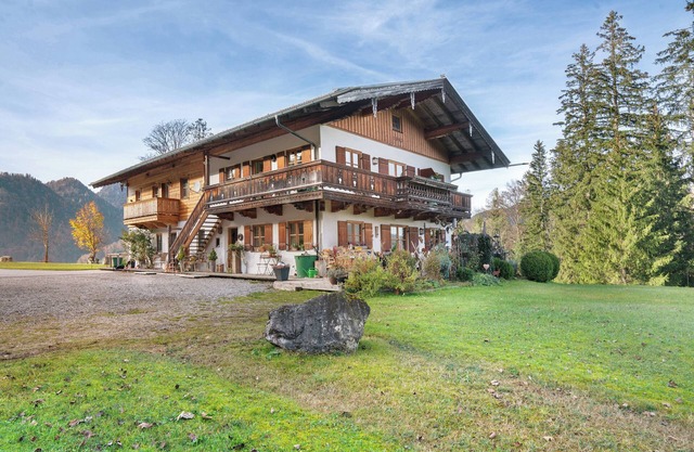 Appartement 'Ferienwohnung Unternberg' avec vue sur la montagne, terrasse partagée et Wi-Fi