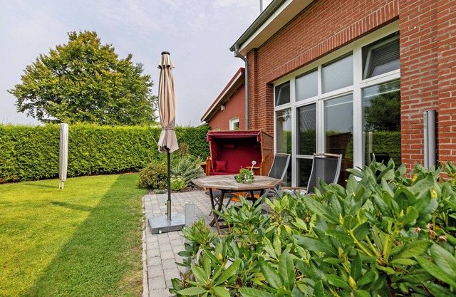 Appartement 'Ferienwohnung Offenbütteler Moor' avec terrasse privée, jardin privé et Wi-Fi