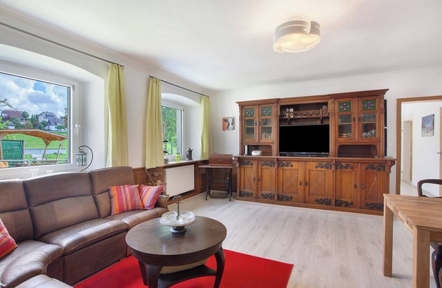 Appartement 'Ferienwohnung Auf Dem Ennerthof' avec terrasse privée, jardin privé et Wi-Fi