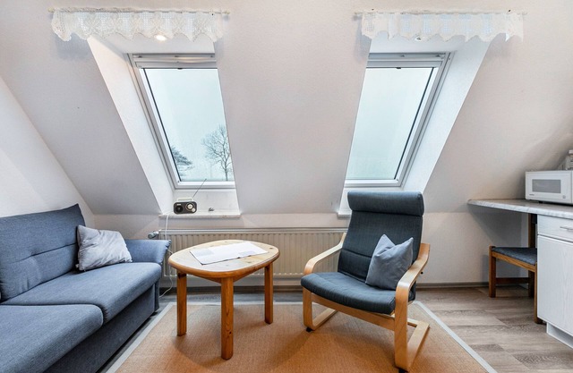 Appartement 'Ferienwohnung 4 Schwalben' avec jardin partagé et Wi-Fi