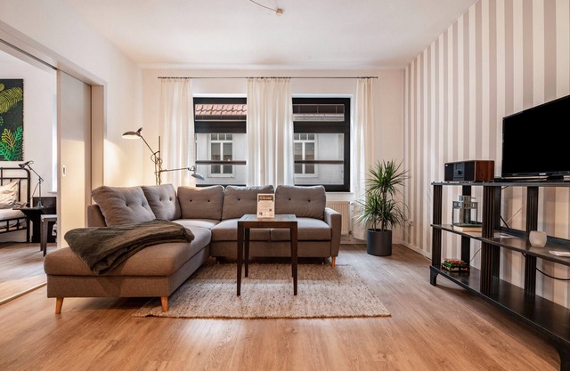 Appartement 'Ferienwohnung 2 Klün's' avec terrasse privée, balcon et Wi-Fi