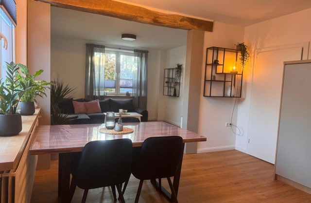 Appartement 'Ferienwohnung Liese' avec terrasse privée, jardin privé et Wi-Fi