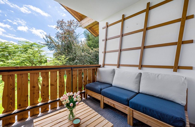 Appartement 'Ferienwohnung Mit Bergblick' avec vue sur la montagne, terrasse privée et Wi-Fi