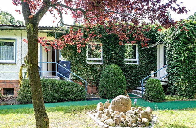 Appartement 'Ferienwohnung Am Wald' avec terrasse partagée, jardin partagé et Wi-Fi