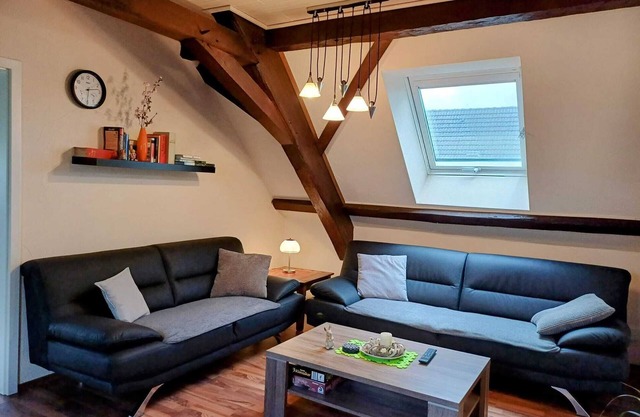Appartement 'Ferienwohnung Katharina' avec terrasse partagée et Wi-Fi