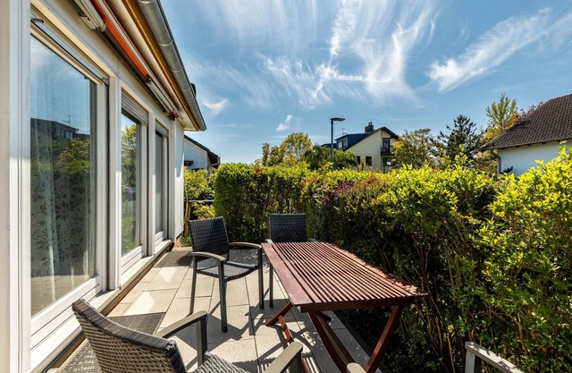 Appartement 'Ferienwohnung Oberamsel' avec terrasse privée, jardin partagé et Wi-Fi