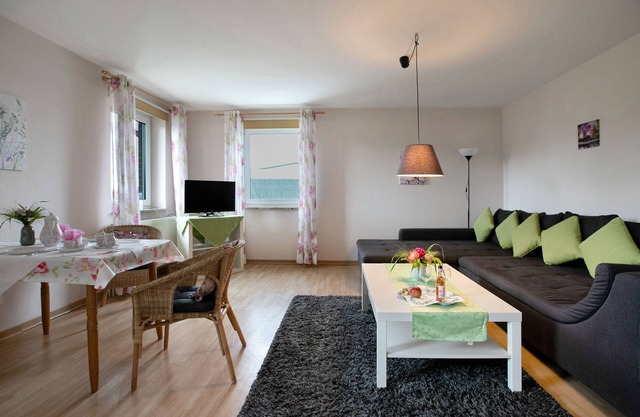 Appartement 'Ferienwohnung Postel' avec jardin partagé et Wi-Fi
