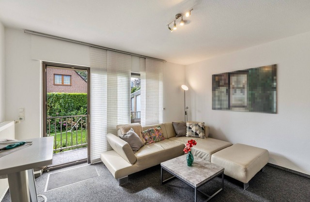Appartement 'Ferienwohnung Heike' avec balcon et Wi-Fi