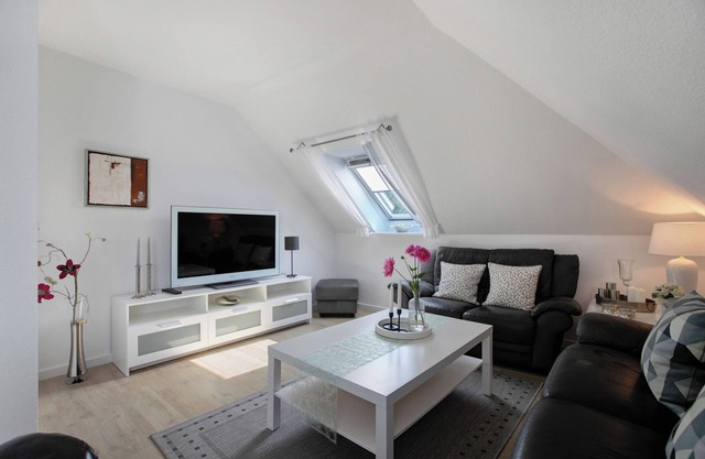 Appartement 'Ferienwohnung Marita Carstensen' avec terrasse partagée, jardin partagé et Wi-Fi