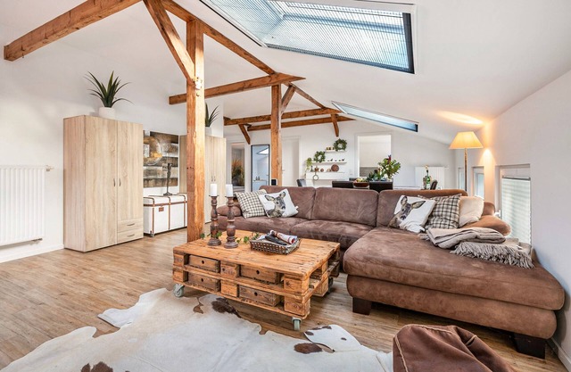 Appartement 'Ferienwohnung Stilvoll' avec jardin privé, balcon et Wi-Fi