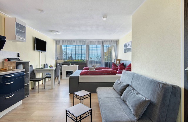 Appartement "Feuersalamander" avec vue sur les montagnes, jardin partagé et Wi-Fi