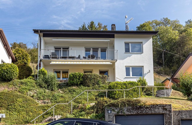 Appartement 'Fewo Stempel' avec terrasse privée, jardin privé et Wi-Fi