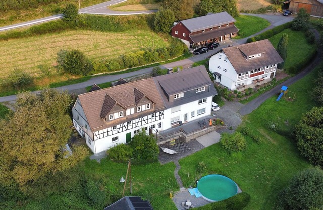 Appartement 'Fuchs' avec piscine partagée, terrasse privée et Wi-Fi