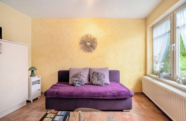 Appartement "Gästehaus Mühlenhof - Müller-Thurgau" avec jardin privé, balcon et Wi-Fi