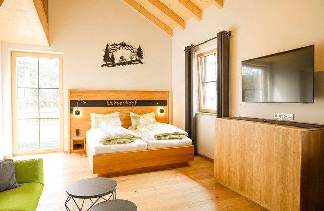 Appartement-Galerie Ochsenkopf-Salle de Bain amenagée-Balcon