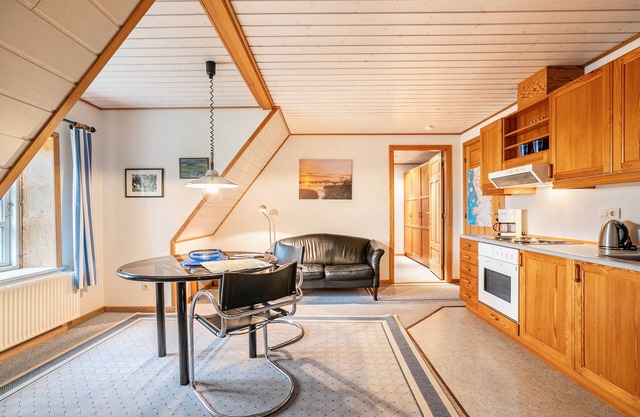 Appartement "Giebelwohnung" avec jardin partagé et Wi-Fi