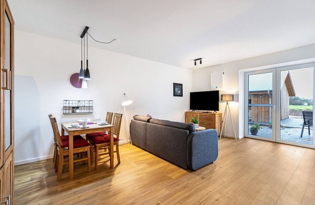 Appartement "Gosewatt 4" avec terrasse privée, jardin partagé et Wi-Fi