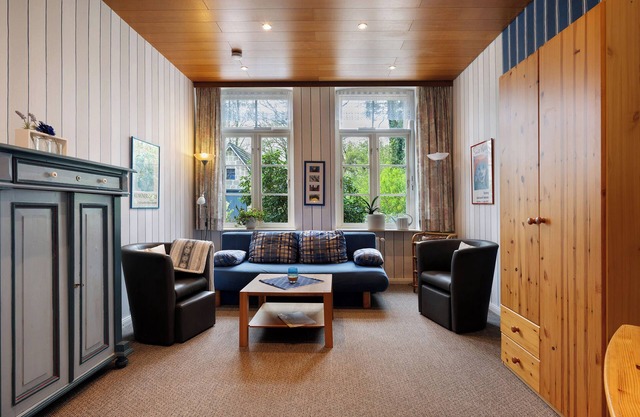 Appartement "Große Ferienwohnung" avec terrasse partagée, jardin partagé et Wi-Fi