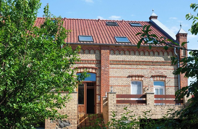 Appartement 'Gutshaus Am Teich' avec terrasse partagée, jardin partagé et Wi-Fi