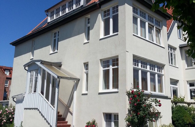 Appartement 'Haus Übersee Wohnung Samoa' avec jardin partagé et Wi-Fi