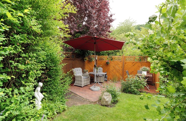 Appartement "Haus Fahrenkrog" avec jardin privé et Wi-Fi