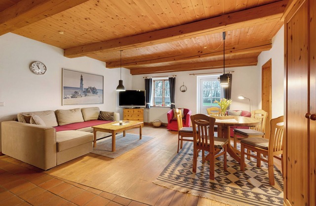 Appartement 'Haus Mühlenhof 4' avec terrasse privée, jardin partagé et Wi-Fi