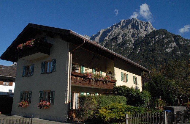 Appartement "Haus Rappolder - Ferienwohnung" avec vue sur la montagne, jardin privé et Wi-Fi