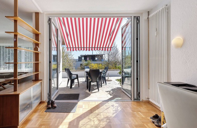 Appartement 'Hegaudomizil' avec terrasse privée, jardin privé et Wi-Fi