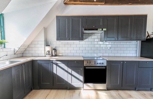 Apartamento "Historischer Resthof" con jardín privado y Wi-Fi