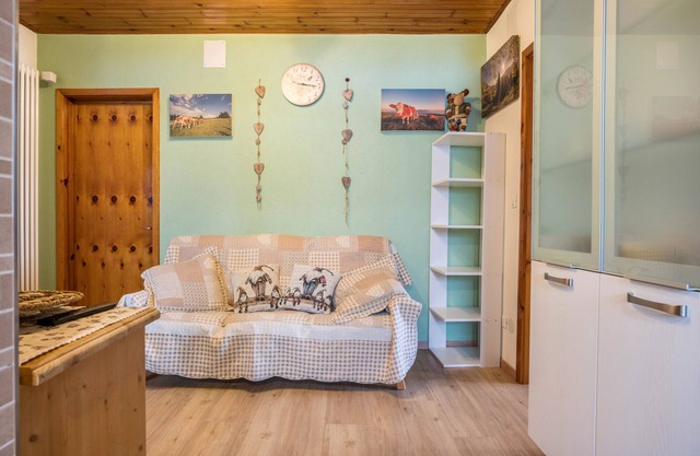 Appartement "House Cuel Milena Folgaria - Green" avec vue sur la montagne et jardin partagé
