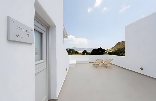 Appartement dans un hôtel 'Maisonette No 3 90 Squares Meters' avec vue sur mer