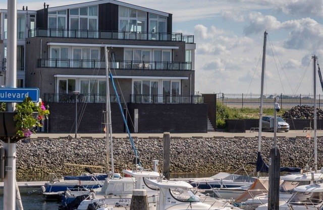 Appartement dans un endroit unique avec vue sur le port de plaisance et l'Escaut