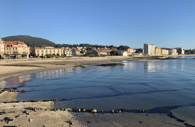 Appartement à Carril avec terrasse et vue sur la mer