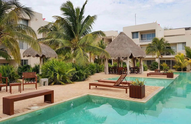 Passez vos vacances dans le nouveau condo de luxe à Progreso Yucatán