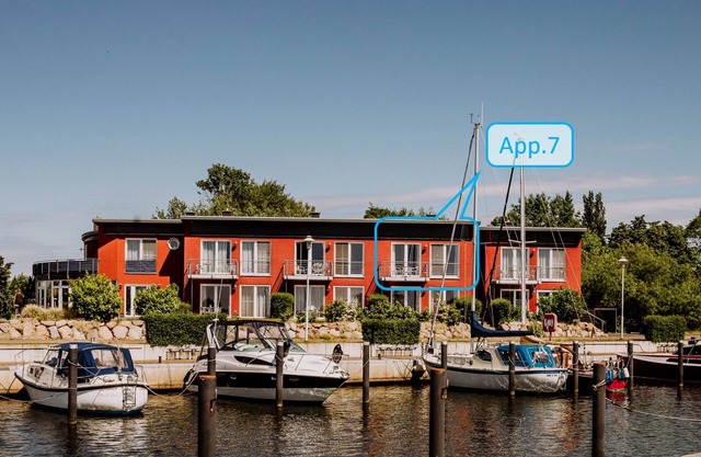 Appartement directement au port