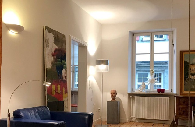 maison de la vieille ville récemment rénové, l'île de Lindau, généreux et élégant
