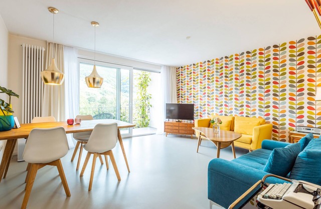Appartement-Kirschgarten-Vue sur la rivière-Salle de bain privée séparée