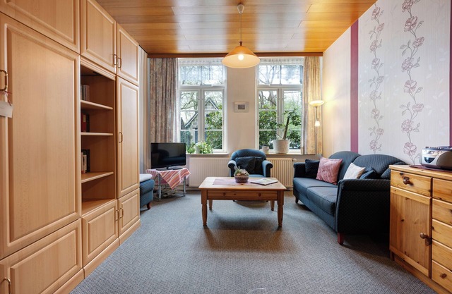 Appartement 'Kleine Ferienwohnung' avec terrasse partagée, jardin partagé et Wi-Fi