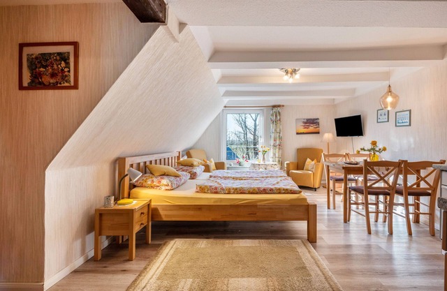 Appartement 'Krabbe' avec terrasse privée, jardin partagé et Wi-Fi