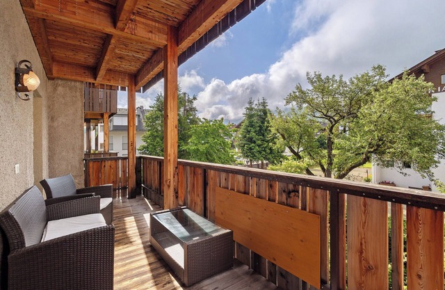 Appartement "Kriendl Nr 2" avec vue sur les montagnes, terrasse privée & Wi-Fi