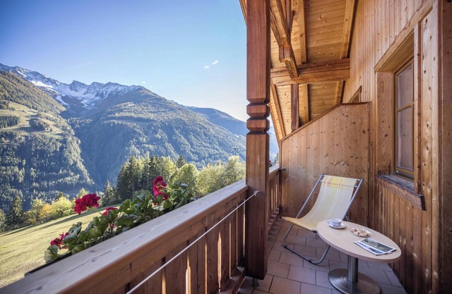 Appartement "Kuglerhof 2" avec vue sur les montagnes, Wi-Fi, balcon, terrasse et jardin