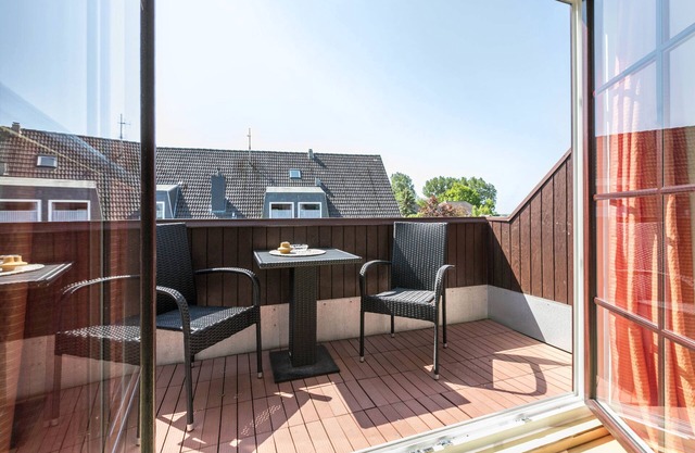 Appartement 'Landhaus Katharina' avec terrasse partagée, balcon et Wi-Fi