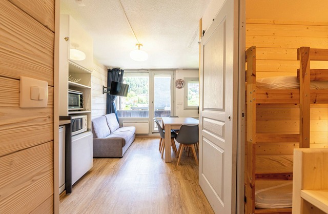 Appartement "Le Villaret" avec vue sur montagne et balcon